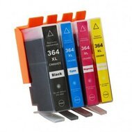 Huismerk HP 364 XL Inktcartridges Multipack (zwart + 3 kleuren)